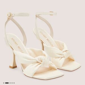 Stuart Weitzman PLAYA ANKLE-STRAP 100 KNOT SANDAL size 12 (no box)